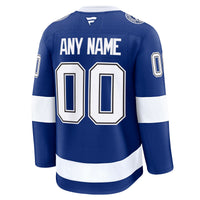 Tampa Bay Lightning Hockey Jersey, Blue Premium Sportswear Jersey Shirt, Long Sleeve Hockey Sweater Jersey, Casual Gift for Men, Style 202055752
