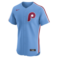 Philadelphia Phillies Baseball Jersey, Light Blue Elite Sportswear Jersey Shirt, Lightweight Breathable Athletic Jersey, Casual Gift for Men
