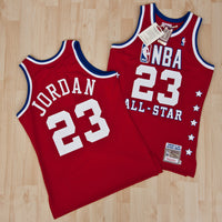 NBA All-Star East Michael Jordan 1989 Authentic Basketball Jersey, Sportswear Jersey Shirt, Sleeveless Athletic Tank Jersey, Casual Gift for Men