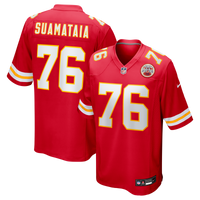 Kingsley Suamataia Kansas City Chiefs Football Jersey, Red Sportswear Jersey Shirt, Lightweight Breathable Athletic Jersey, Casual Gift for Men