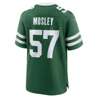 C.J. Mosley New York Jets Football Jersey, Green Game Sportswear Jersey Shirt, Lightweight Breathable Athletic Jersey, Casual Gift for Men