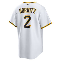 Spencer Horwitz Pittsburgh Pirates Baseball Jersey, White Sportswear Jersey Shirt, Lightweight Breathable Athletic Jersey, Casual Gift for Men