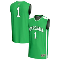 Marshall Thundering Herd Basketball Jersey, Kelly Sportswear Jersey Shirt, Sleeveless Athletic Tank Jersey, Casual Gift for Men, Style 202219742