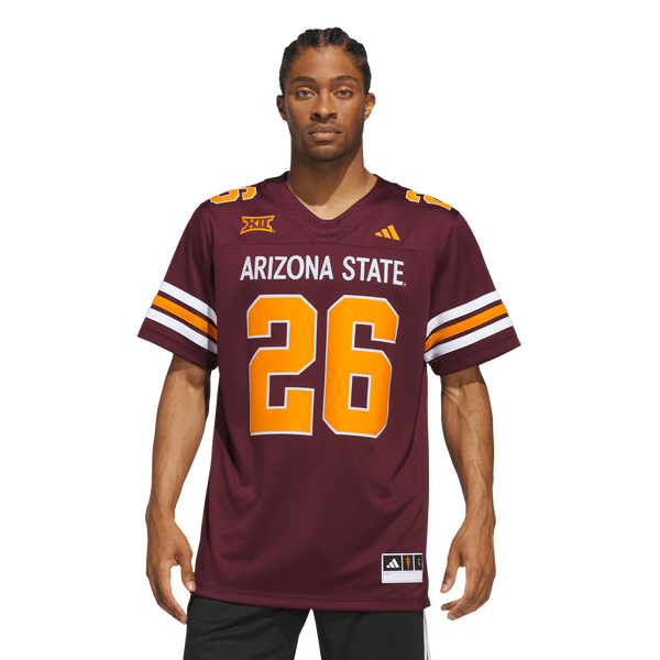 #26 Arizona State Sun Devils Roses & Devils Premier Strategy Jersey - Maroon