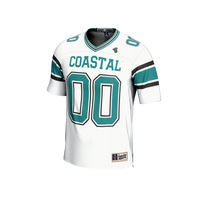 Coastal Carolina Chanticleers Football Jersey, Sportswear Jersey Shirt, Lightweight Athletic Jersey, Casual Gift for Men, Style 202461781