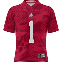Ohio State Buckeyes Football Jersey, Sportswear Jersey Shirt, Lightweight Breathable Athletic Jersey, Casual Gift for Men, Style 200425128