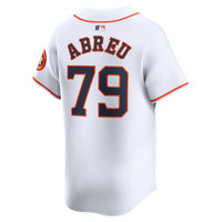 Jose Abreu Houston Astros Baseball Jersey, White Limited Sportswear Jersey Shirt, Lightweight Breathable Athletic Jersey, Casual Gift for Men