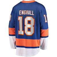 Pierre Engvall New York Islanders Hockey Jersey, Blue Breakaway Sportswear Jersey Shirt, Long Sleeve Hockey Sweater Jersey, Casual Gift for Men