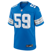 Giovanni Manu Detroit Lions Football Jersey, Blue Game Sportswear Jersey Shirt, Lightweight Breathable Athletic Jersey, Casual Gift for Men