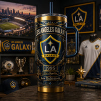 LAG Heritage Crest - Navy and Gold Wraparound Tumbler