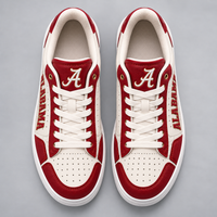 ALA Crimson Script - Collegiate Low Top Sneakers