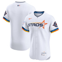 Houston Astros Baseball Jersey, White Elite Sportswear Jersey Shirt, Lightweight Breathable Athletic Jersey, Casual Gift for Men