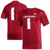 Louisiana Ragin' Cajuns Football Jersey, Cardinal Replica Sportswear Jersey Shirt, Lightweight Breathable Athletic Jersey, Casual Gift for Men
