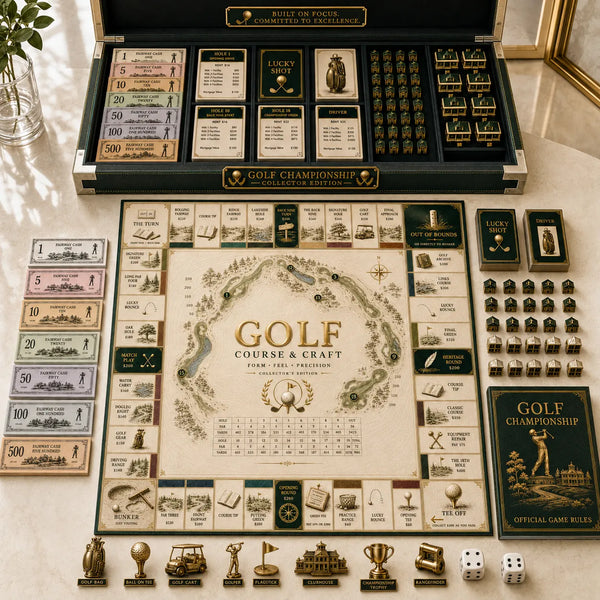 Course & Craft - The Quiet Elegance of a Golf Board Game - main