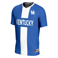 Kentucky Wildcats Soccer Jersey, Royal Fashion Lightweight Sportswear Jersey Shirt, Lightweight Breathable Athletic Jersey, Casual Gift for Men