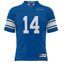 BYU Cougars Football Jersey, Royal Sportswear Jersey Shirt, Lightweight Breathable Athletic Jersey, Casual Gift for Men, Style 200885986