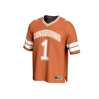 Texas Longhorns Football Jersey, Orange Sportswear Jersey Shirt, Lightweight Breathable Athletic Jersey, Casual Gift for Men, Style 203486619