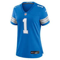 Number Mom Detroit Lions Football Jersey, Blue Game Sportswear Jersey Shirt, Lightweight Breathable Athletic Jersey, Casual Gift for Men