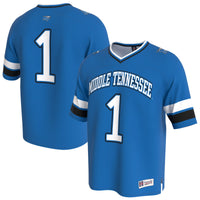 MTSU Blue Raiders Football Jersey, Royal Fashion Sportswear Jersey Shirt, Lightweight Breathable Athletic Jersey, Casual Gift for Men