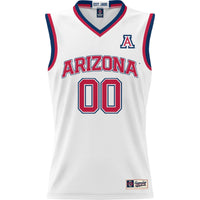 Arizona Wildcats Basketball Jersey, White Sportswear Jersey Shirt, Sleeveless Athletic Tank Jersey, Casual Gift for Men