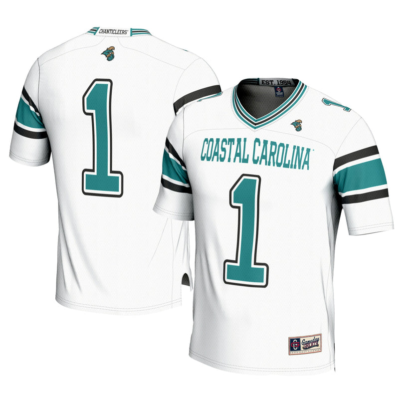 Coastal Carolina Chanticleers Football Jersey, Sportswear Jersey Shirt, Lightweight Athletic Jersey, Casual Gift for Men, Style 200425382