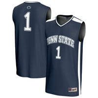 Penn State Nittany Lions Basketball Jersey, Navy Sportswear Jersey Shirt, Sleeveless Athletic Tank Jersey, Casual Gift for Men, Style 202462075