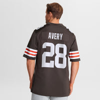 Tre Avery Cleveland Browns Football Jersey, Brown Game Sportswear Jersey Shirt, Lightweight Breathable Athletic Jersey, Casual Gift for Men