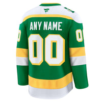 Minnesota Wild Hockey Jersey, Green Premium Sportswear Jersey Shirt, Long Sleeve Hockey Sweater Jersey, Casual Gift for Men, Style 202055706