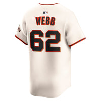 Logan Webb San Francisco Giants Baseball Jersey, Cream Sportswear Jersey Shirt, Lightweight Breathable Athletic Jersey, Casual Gift for Men