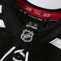 New Jersey Devils Hockey Jersey, Black Authentic Alternate Sportswear Jersey Shirt, Long Sleeve Hockey Sweater Jersey, Casual Gift for Men