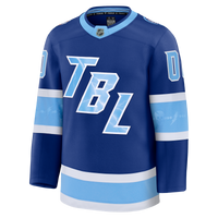 Tampa Bay Lightning Hockey Jersey, Blue Premium Sportswear Jersey Shirt, Long Sleeve Hockey Sweater Jersey, Casual Gift for Men