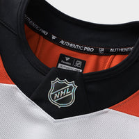 Philadelphia Flyers Hockey Jersey, White Authentic Away Sportswear Jersey Shirt, Long Sleeve Hockey Sweater Jersey, Casual Gift for Men