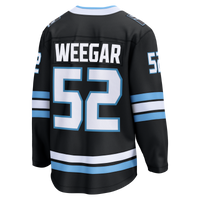 MacKenzie Weegar Utah Mammoth Hockey Jersey, Black Breakaway Sportswear Jersey Shirt, Long Sleeve Hockey Sweater Jersey, Casual Gift for Men