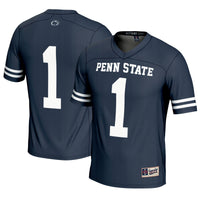 Penn State Nittany Lions Lacrosse Jersey, Navy Lightweight Sportswear Jersey Shirt, Lightweight Breathable Athletic Jersey, Casual Gift for Men