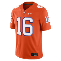Clemson Tigers Football Jersey, Orange Sportswear Jersey Shirt, Lightweight Breathable Athletic Jersey, Casual Gift for Men, Style 200894536