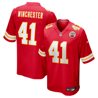 James Winchester Kansas City Chiefs Football Jersey, Red Sportswear Jersey Shirt, Lightweight Breathable Athletic Jersey, Casual Gift for Men
