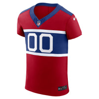 New York Giants Football Jersey, Red Elite Alternate Sportswear Jersey Shirt, Lightweight Breathable Athletic Jersey, Casual Gift for Men