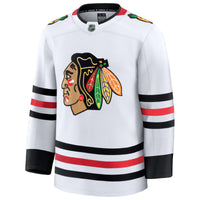 Chicago Blackhawks Hockey Jersey, White Premium Sportswear Jersey Shirt, Long Sleeve Hockey Sweater Jersey, Casual Gift for Men, Style 202015717