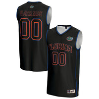Florida Gators Basketball Jersey, Black Lightweight Sportswear Jersey Shirt, Sleeveless Athletic Tank Jersey, Casual Gift for Men