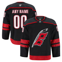 Carolina Hurricanes Hockey Jersey, Black Sportswear Jersey Shirt, Long Sleeve Hockey Sweater Jersey, Casual Gift for Men, Style 202056747