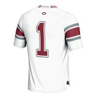 UChicago Maroons Football Jersey, White Sportswear Jersey Shirt, Lightweight Breathable Athletic Jersey, Casual Gift for Men