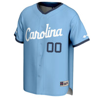 North Carolina Tar Heels Baseball Jersey, Sportswear Jersey Shirt, Lightweight Breathable Athletic Jersey, Casual Gift for Men, Style 201214282