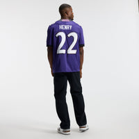 Derrick Henry Baltimore Ravens Football Jersey, Purple Sportswear Jersey Shirt, Lightweight Breathable Athletic Jersey, Casual Gift for Men