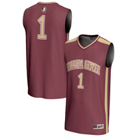 Florida State Seminoles Basketball Jersey, Garnet Sportswear Jersey Shirt, Sleeveless Athletic Tank Jersey, Casual Gift for Men, Style 202219760