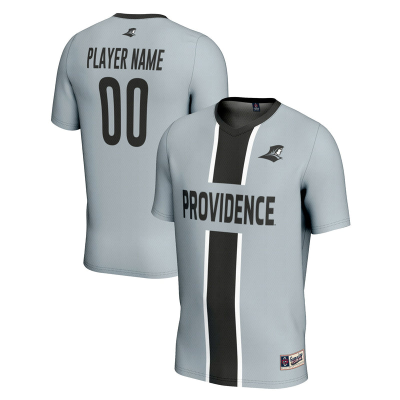 Providence Friars Soccer Jersey, Gray Lightweight Sportswear Jersey Shirt, Lightweight Breathable Athletic Jersey, Casual Gift for Men