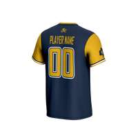 Notre Dame Fighting Irish Softball Jersey, Navy Lightweight Sportswear Jersey Shirt, Lightweight Breathable Athletic Jersey, Casual Gift for Men