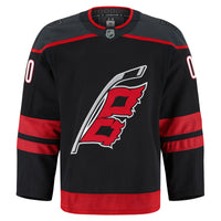 Carolina Hurricanes Hockey Jersey, Black Sportswear Jersey Shirt, Long Sleeve Hockey Sweater Jersey, Casual Gift for Men, Style 202056747