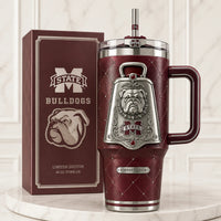 MSST Cowbell Crest - Maroon Heritage Tumbler