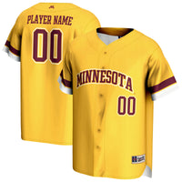 Minnesota Golden Gophers Baseball Jersey, Sportswear Jersey Shirt, Lightweight Breathable Athletic Jersey, Casual Gift for Men, Style 202883953