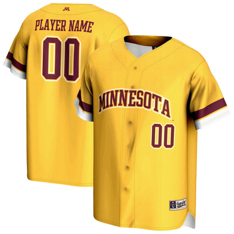 Minnesota Golden Gophers Baseball Jersey, Sportswear Jersey Shirt, Lightweight Breathable Athletic Jersey, Casual Gift for Men, Style 202883953